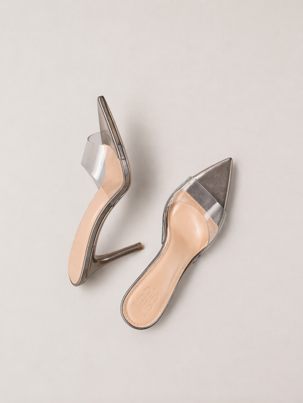 Grey Transparent Shoes